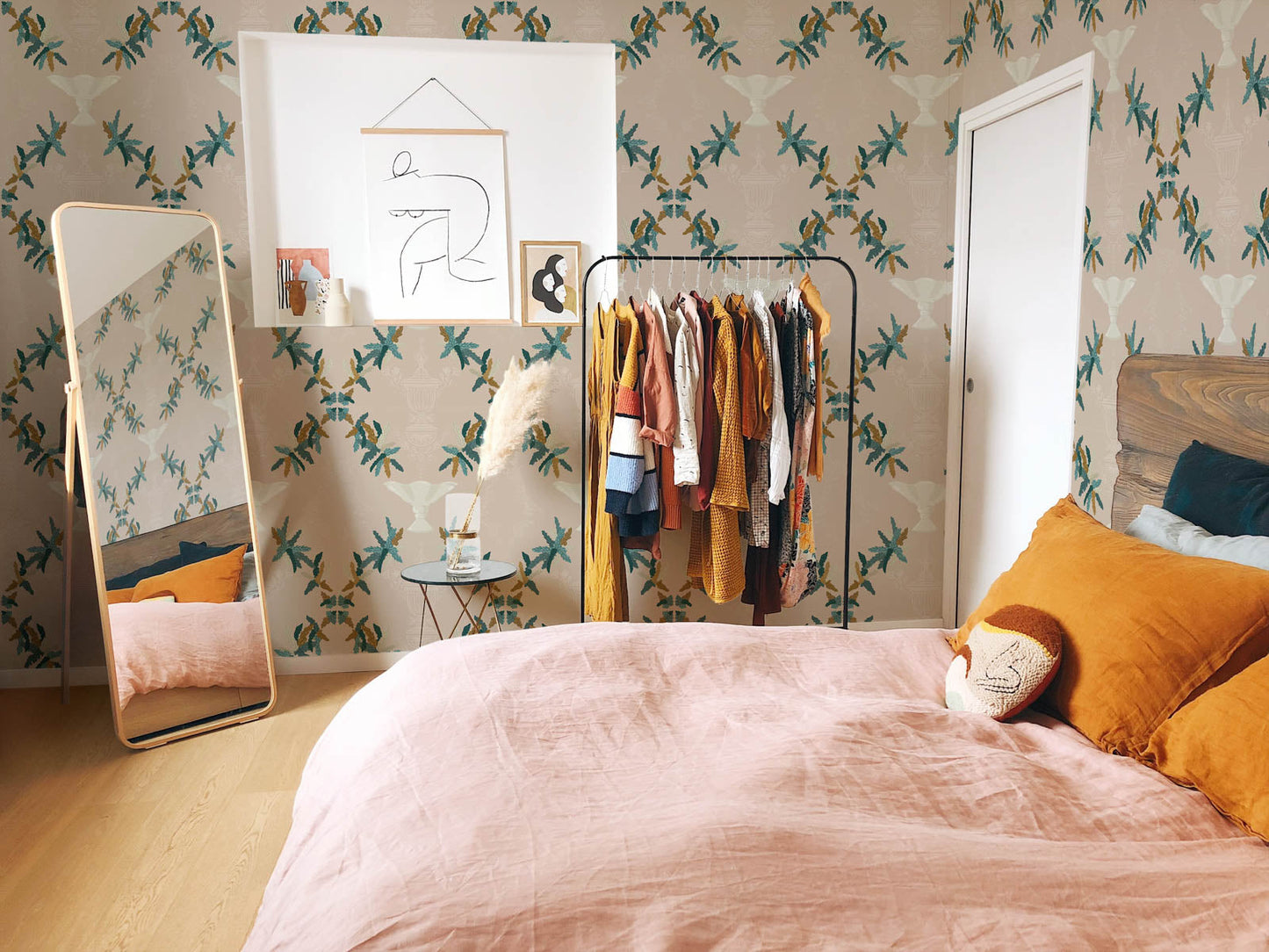 Neo Rococo Wallpaper