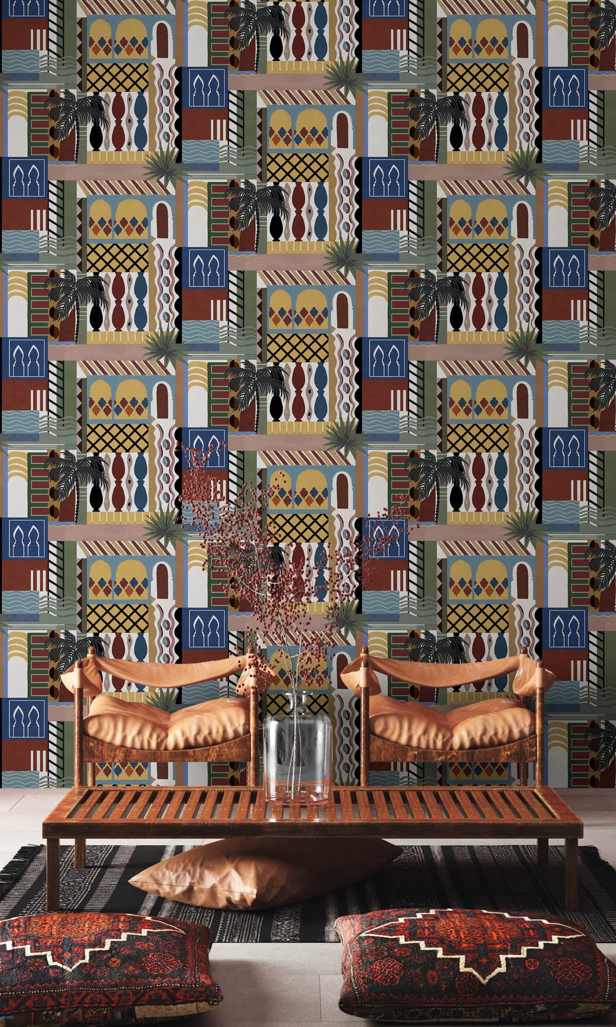Majorelle Wallpaper