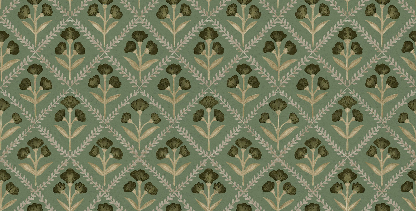 VCB00318 Poppy Wallpaper