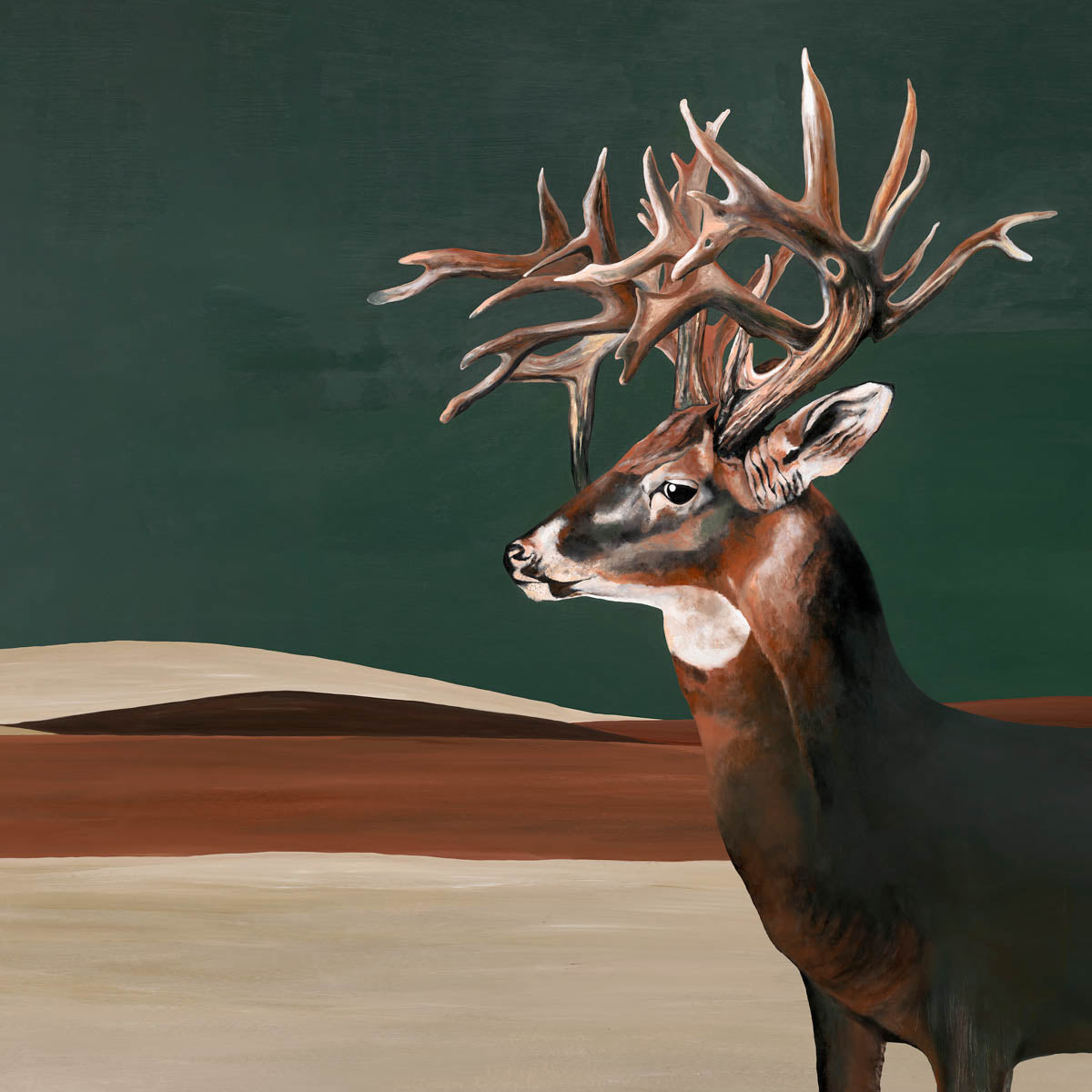 Great Deer Mural