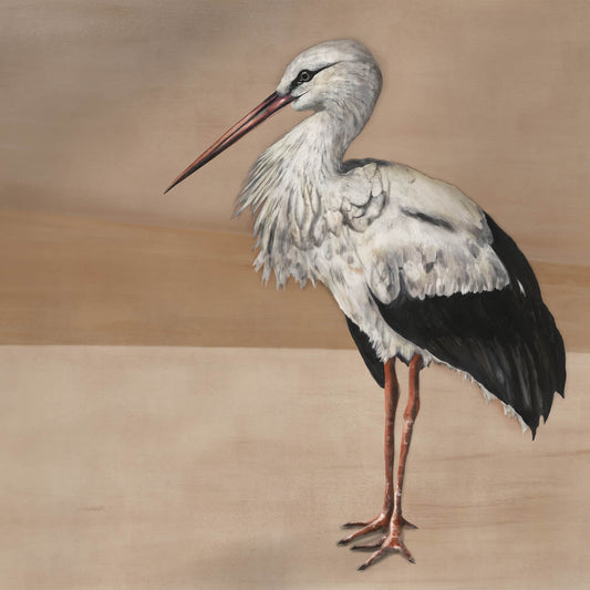 Stork Mother Mural