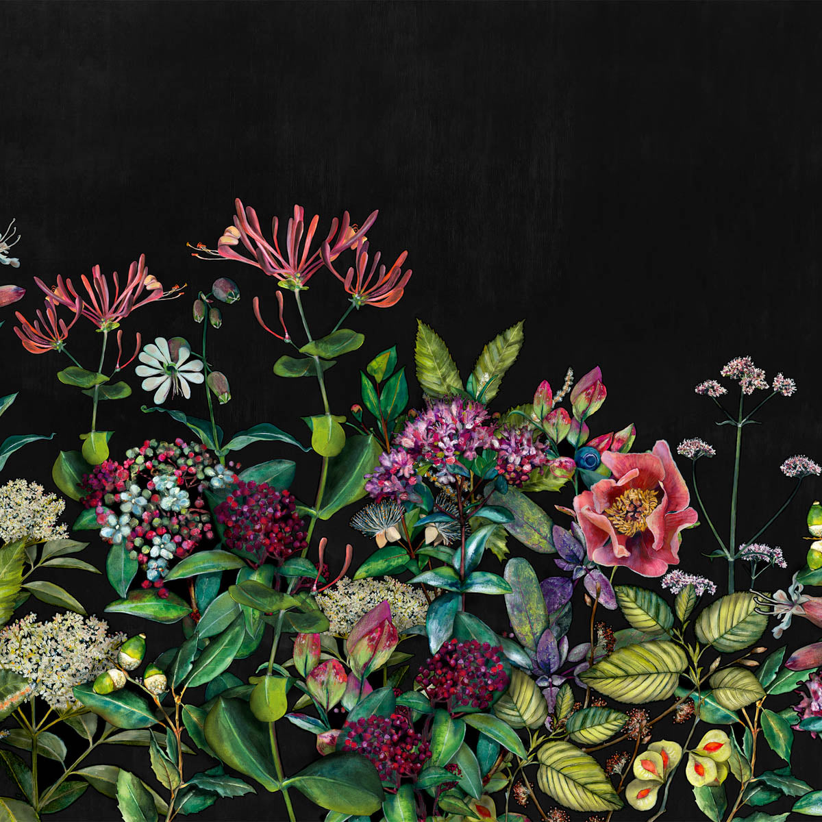 Wild Floral Mural