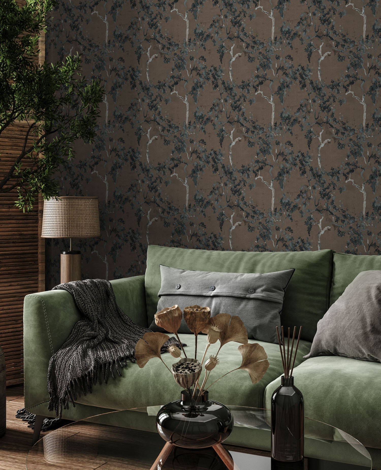 VCB00108 Willow Poem Wallpaper