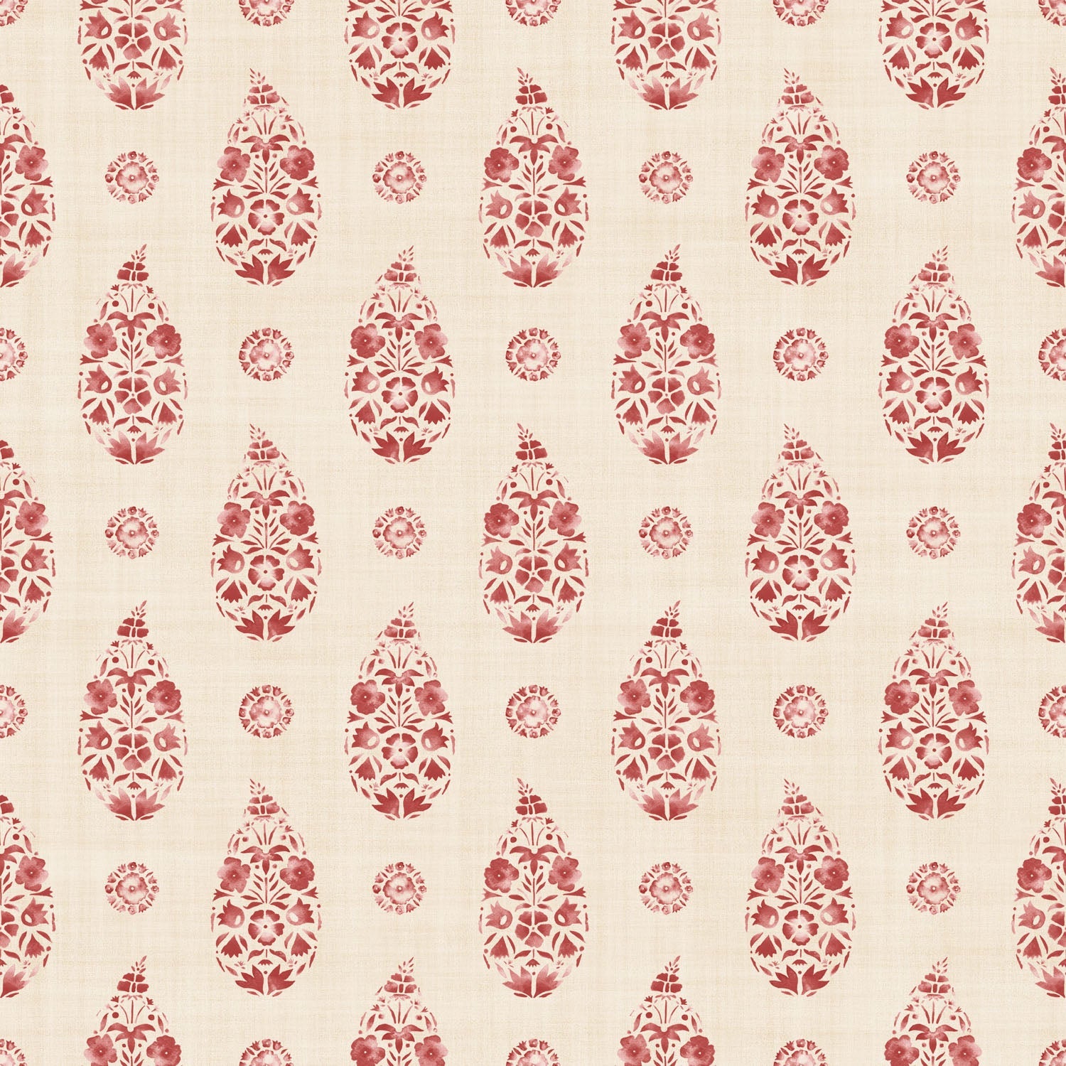 VCB00327 Paisley Wallpaper