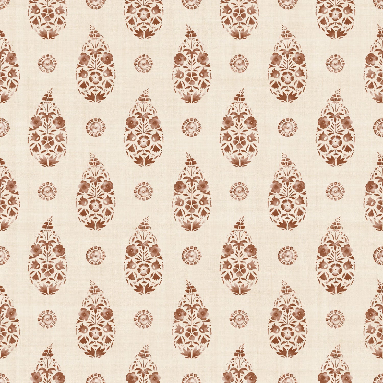 VCB00329 Paisley Wallpaper