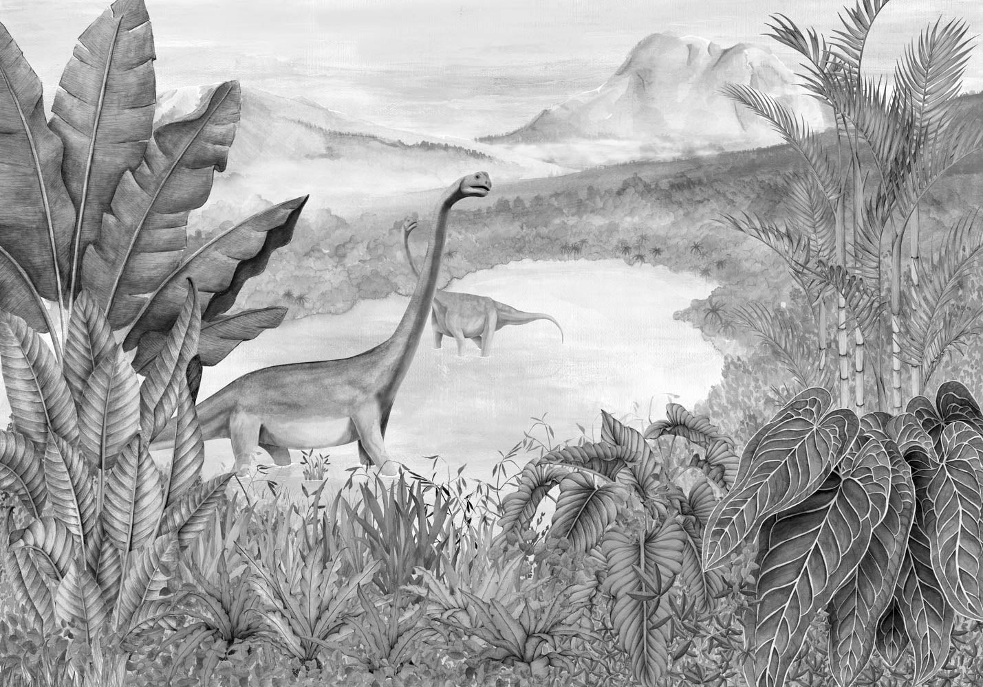 Dinosaurs Park VC9700042 Mural