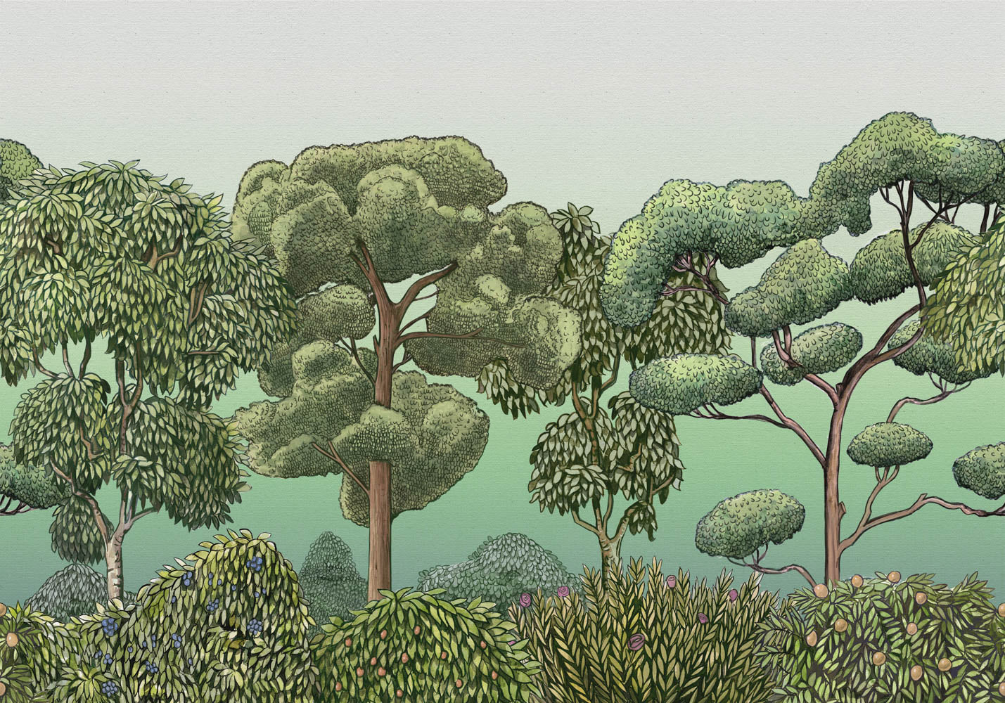 Green Forest VC9700092 Mural