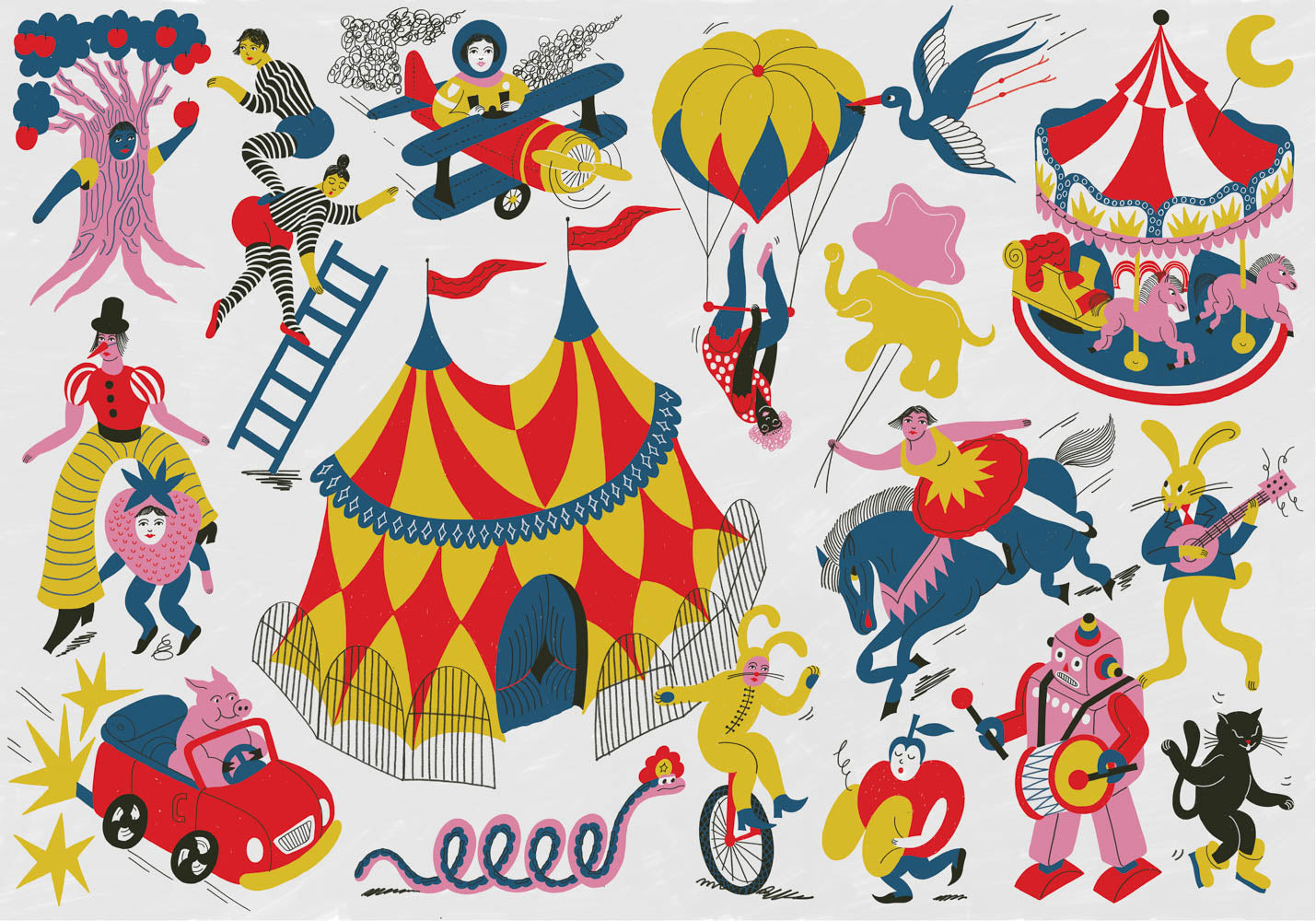 Magic Circus VC9700110 Mural