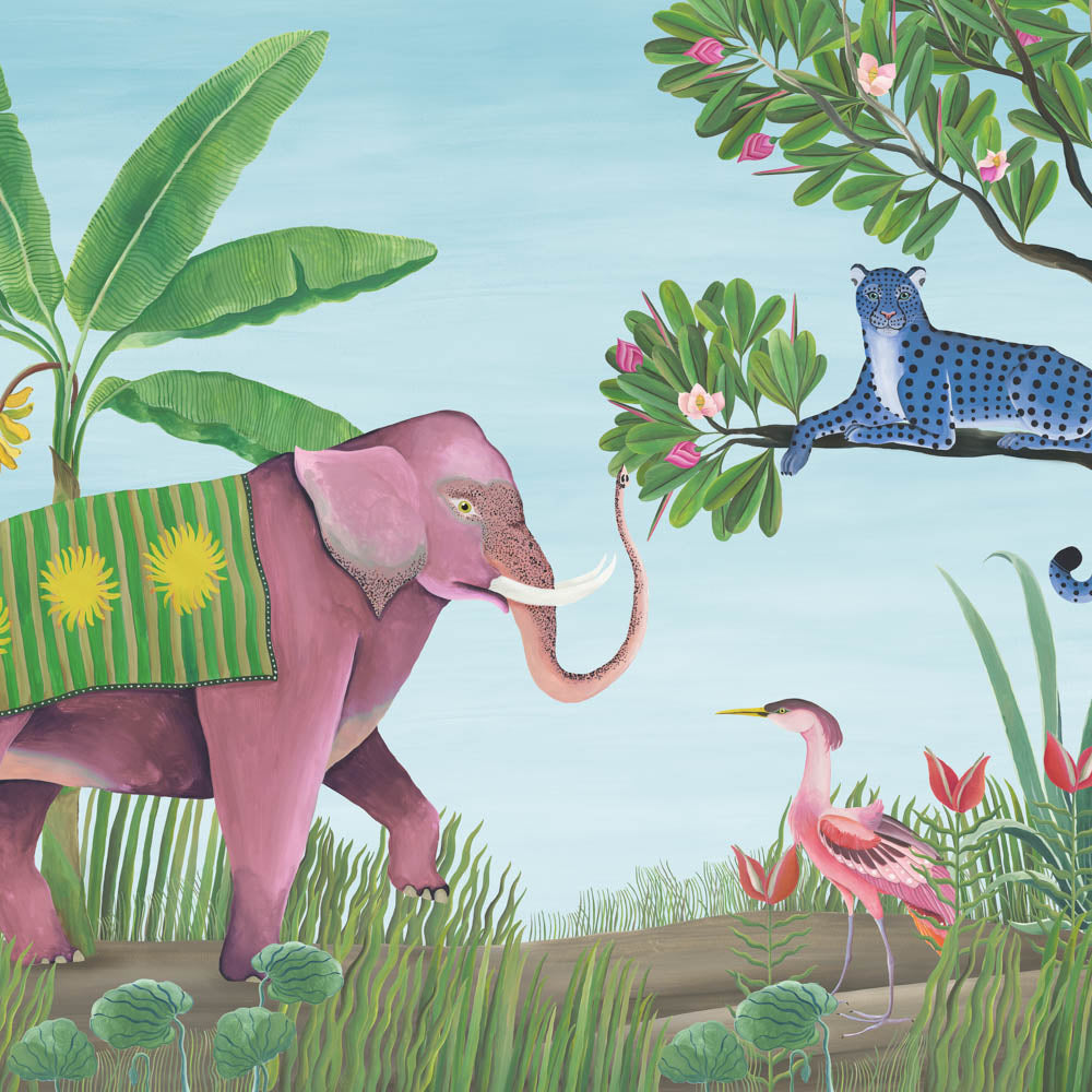 Jungle Friends VC9700151 Mural