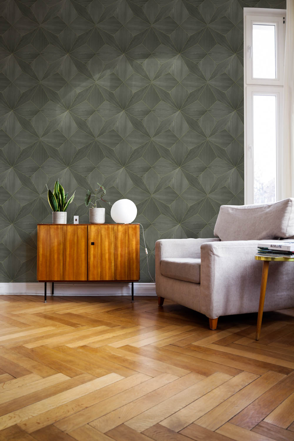 Polar Star VCA00426 Veneer Wallpaper