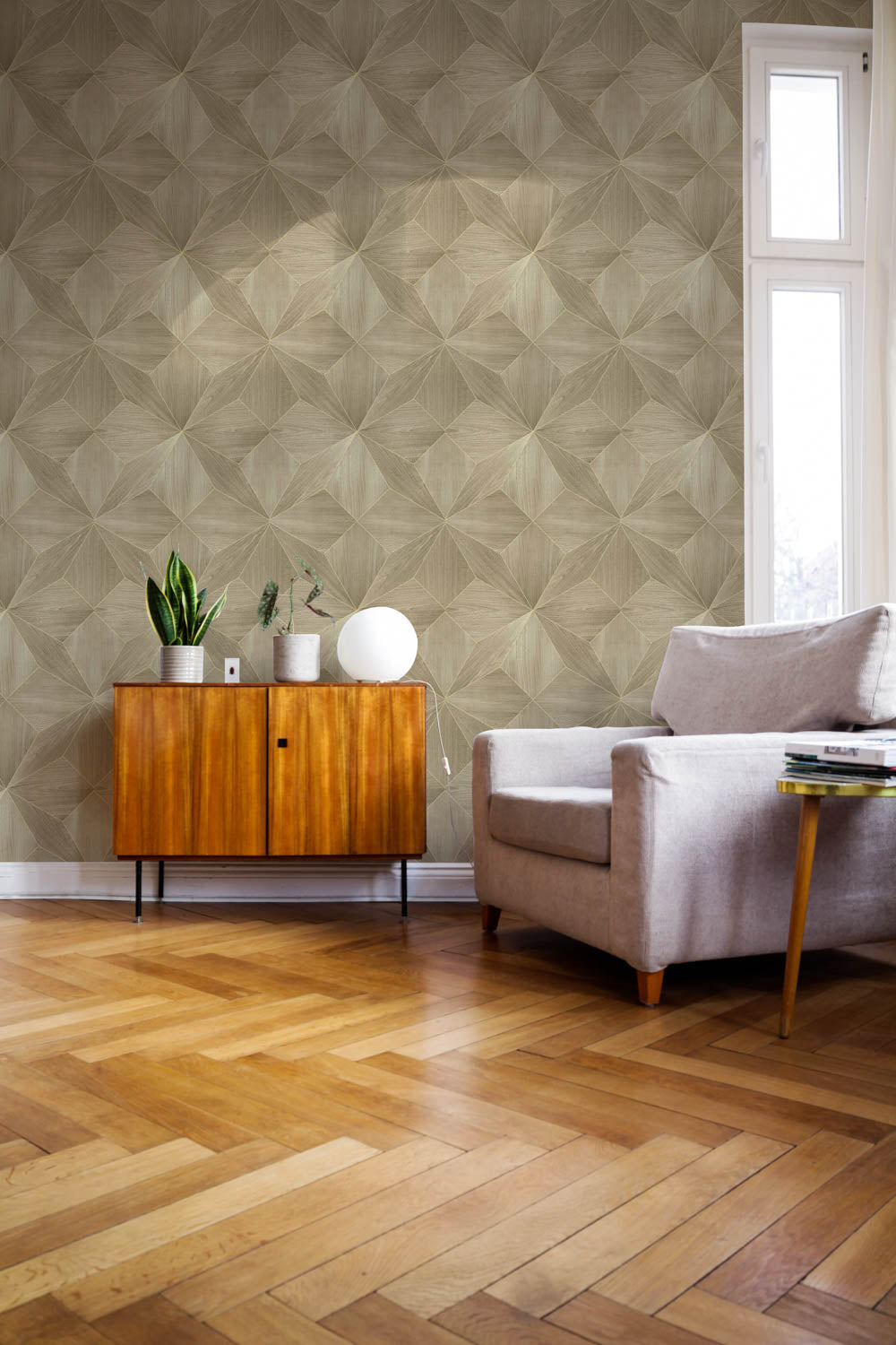 Polar Star VCA00430 Veneer Wallpaper