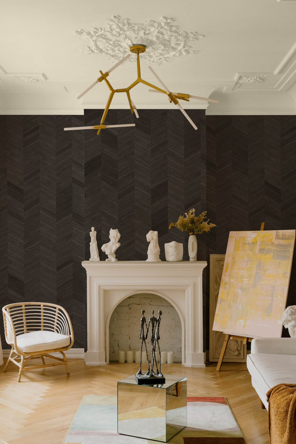 XL-Wheat-Spike VCA00458 Veneer Wallpaper